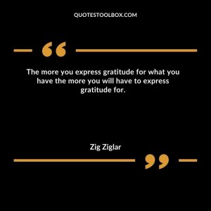 The more you express gratitude for what you have the more you will have to express gratitude for