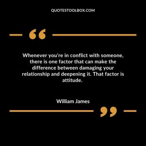 Whenever you're in conflict with someone, there is one factor that can make the difference between damaging your relationship and deepening it. That factor is attitude.