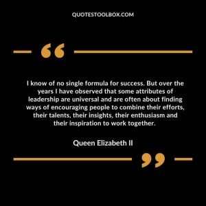often about finding ways of encouraging people to combine their efforts, their talents, their insights, their enthusiasm and their inspiration to work together.