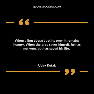 When a lion doesn't get its prey, it remains hungry