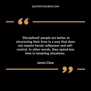 'Disciplined' people are better at structuring their lives in a way that does not require heroic willpower and self-control. In other words, they spend less time in tempting situations.
