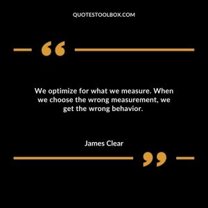 We optimize for what we measure. When we choose the wrong measurement, we get the wrong behavior.