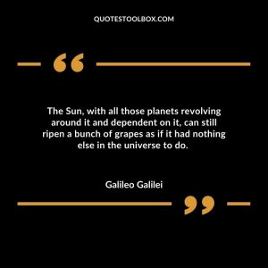 The Sun, with all those planets revolving around it and dependent on it, can still ripen a bunch of grapes as if it had nothing else in the universe to do.