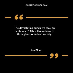 The devastating punch we took on September 11th still reverberates throughout American society