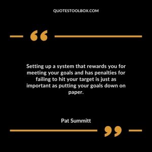 Setting up a system that rewards you for meeting your goals and has penalties for failing to hit your target is just as important as putting your goals down on paper.