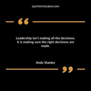 There is a difference between being a leader and being a boss. Both are based on authority. A boss demands blind obedience a leader earns his authority through understanding and trust