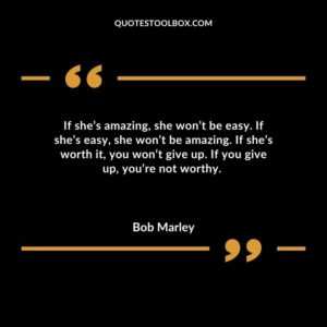If shes amazing she wont be easy. If shes easy she wont be amazing. If shes worth it you wont give up. If you give up youre not worthy.