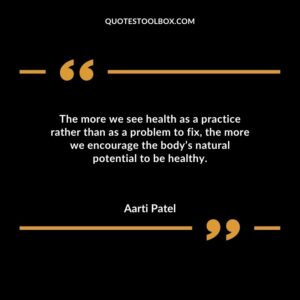 The more we see health as a practice rather than as a problem to fix the more we encourage the bodys natural potential to be healthy.