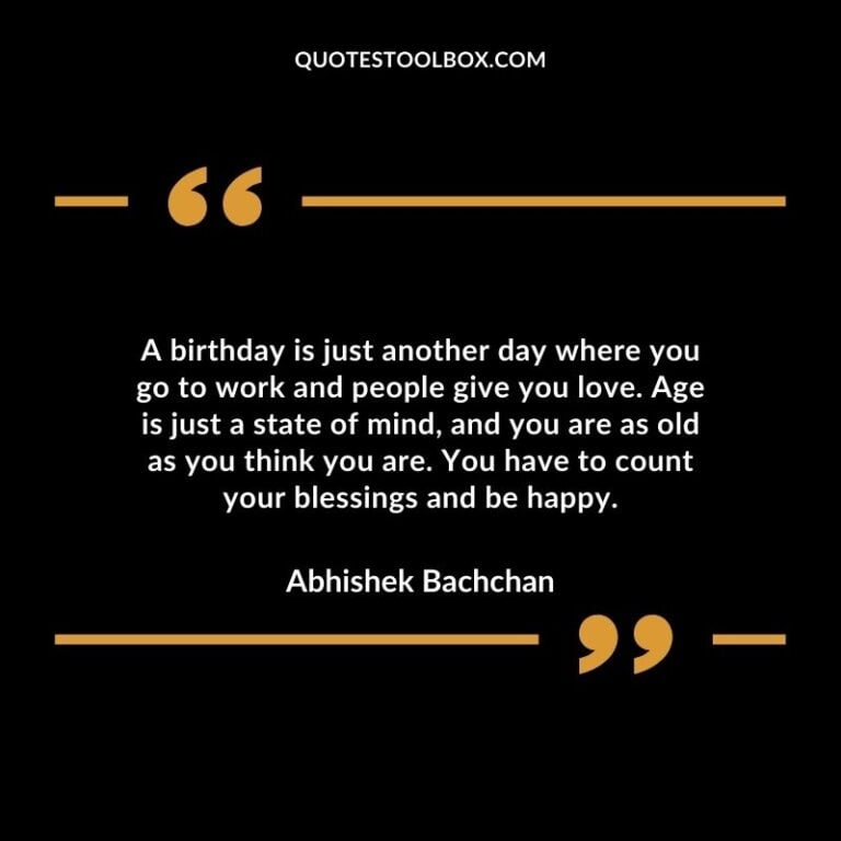 Inspirational Birthday Quote