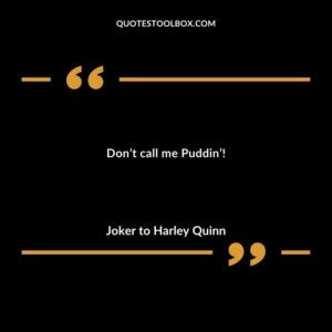 Don’t call me Puddin’!