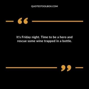 It's Friday night. Time to be a hero and rescue some wine trapped in a bottle.