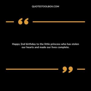 Happy 2nd birthday to the little princess who has stolen our hearts and made our lives complete.
