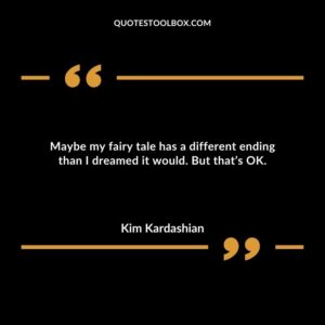 Maybe my fairy tale has a different ending than I dreamed it would. But that’s OK.
