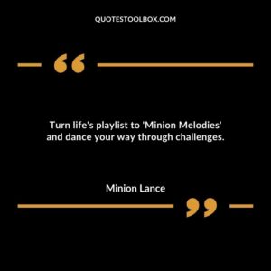 Turn lifes playlist to Minion Melodies and dance your way through challenges.