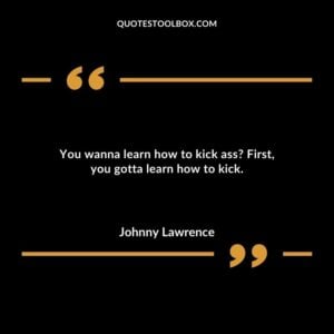 You wanna learn how to kick ass First, you gotta learn how to kick.