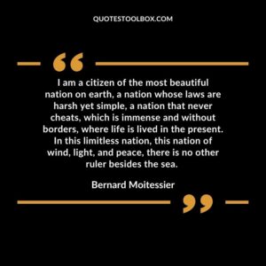 I am a citizen of the most beautiful nation on earth, a nation whose laws are harsh yet simple, a nation that never cheats, which is immense and without borders, where life is lived