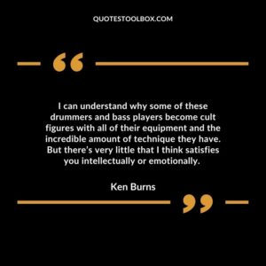 I can understand why some of these drummers and bass players become cult figures with all of their equipment