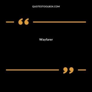 Wayfarer