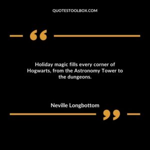 Holiday magic fills every corner of Hogwarts, from the Astronomy Tower to the dungeons.