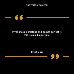 If you make a mistake and do not correct it this is called a mistake.