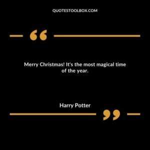 Merry Christmas! It's the most magical time of the year.