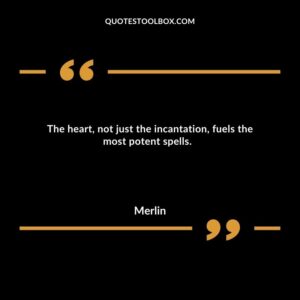 The heart, not just the incantation, fuels the most potent spells.