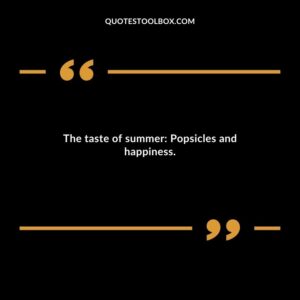 The taste of summer Popsicles and happiness.