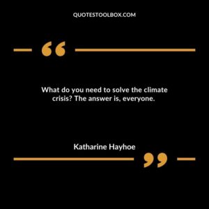 What do you need to solve the climate crisis? The answer is, everyone.