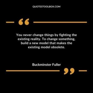 You never change things by fighting the existing reality. To change something build a new model that makes the existing model obsolete.