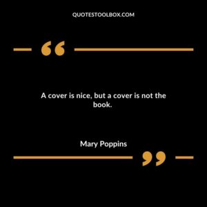 A cover is nice but a cover is not the book.