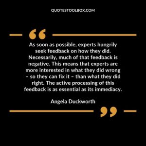 As soon as possible, experts hungrily seek feedback on how they did. Necessarily, much of that feedback is negative. This means that experts are more interested in what they did