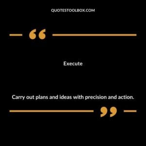 CARRY OUT IMPLEMENT EXECUTE CONDUCT FULFIL visual data 4