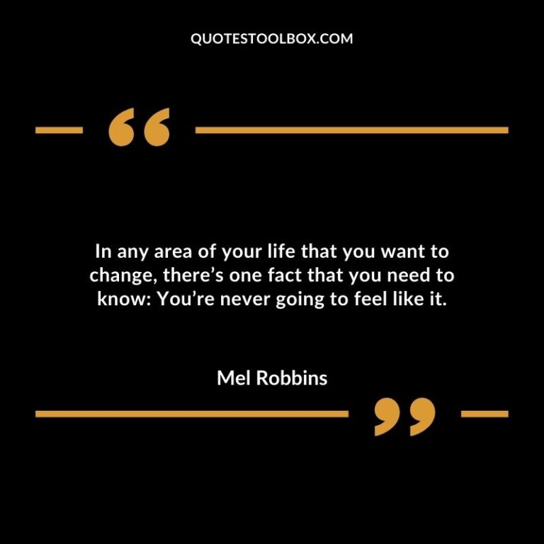 177 Mel Robbins Quotes on Motivation (It's Garbage)