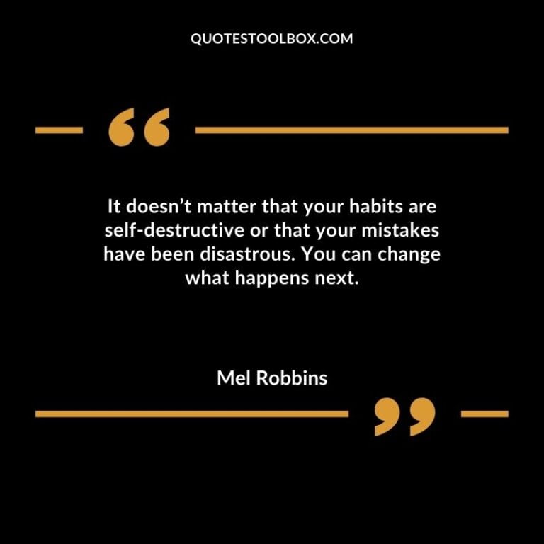 177 Mel Robbins Quotes on Motivation (It's Garbage)