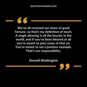 We’ve all received our share of good fortune, so that’s my definition of much. A single blessing is all the bounty in the world, and if you’ve been blessed at all you’re