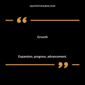 Growth Expansion progress advancement.
