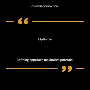 Optimize Refining approach maximizes potential