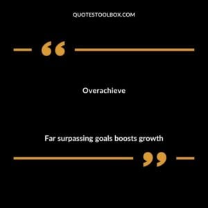 Overachieve Far surpassing goals boosts growth