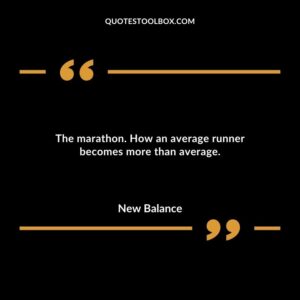 The marathon. How an average runner becomes more than average.