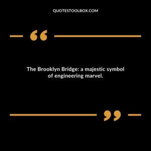 The Brooklyn Bridge a majestic symbol of engineering marvel.