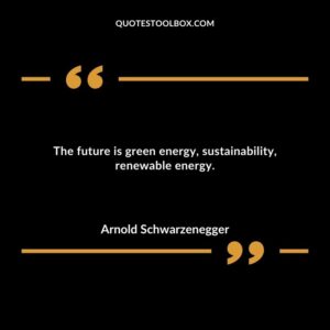 The future is green energy sustainability renewable energy.