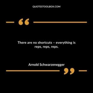 There are no shortcuts everything is reps reps reps.