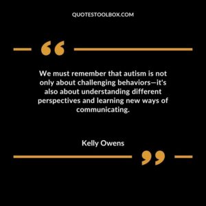 We must remember that autism is not only about challenging behaviors its also about understanding different perspectives and learning new ways of communicating.