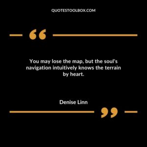 You may lose the map but the souls navigation intuitively knows the terrain by heart.