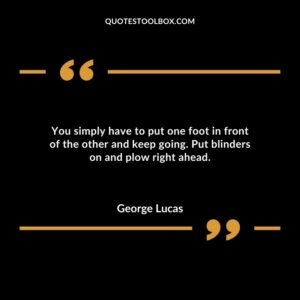 You simply have to put one foot in front of the other and keep going. Put blinders on and plow right ahead.