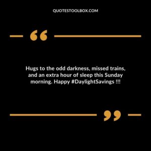 Hugs to the odd darkness missed trains and an extra hour of sleep this Sunday morning. Happy #DaylightSavings !!!