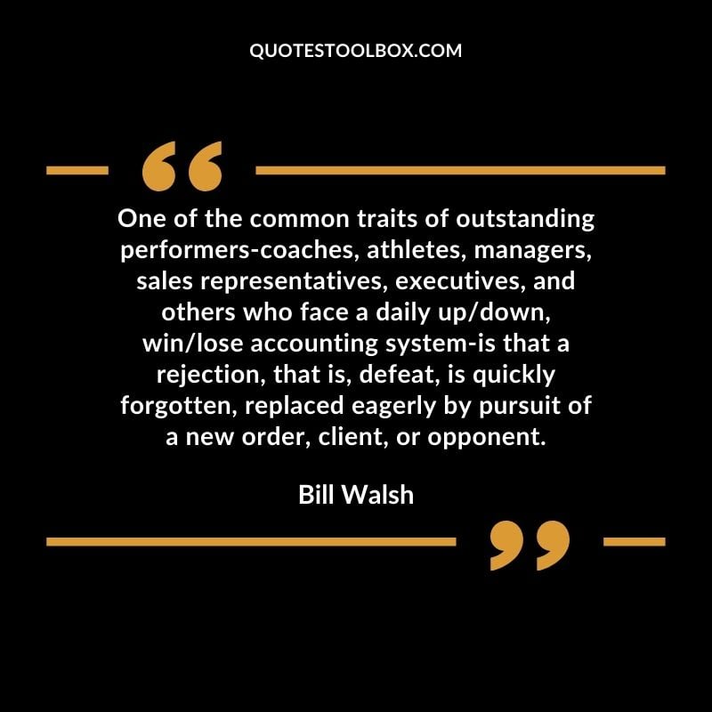 One of the common traits of outstanding performers coaches athletes managers sales representatives executives and