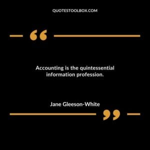 Accounting is the quintessential information profession.