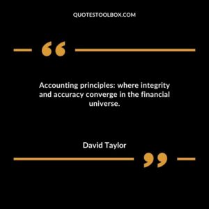 Accounting principles where integrity and accuracy converge in the financial universe.