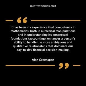 It has been my experience that competency in mathematics both in numerical manipulations and in understanding its